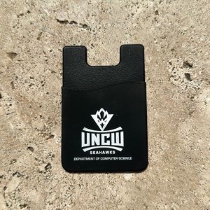 University of NC, Wilmington Dpt. of Computer Science Silicone Phone Wallet